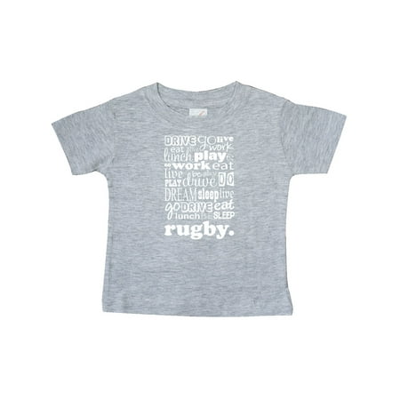 

Inktastic Rugby Player Sports Gift Gift Baby Boy T-Shirt