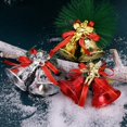 thumbnail image 4 of Colgante de campana de Feliz Navidad, nota Musical dorada, adornos colgantes para árbol de Navidad, fiesta de año nuevo, decoración del hogar, regalo de Navidad, 4 piezas por juego, 4 of 4