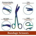 thumbnail image 2 of Vet Tech Nursing School 6 Pcs Bandage Scissors Pet Grooming Set - Laser Engraved Christmas Gifts For Coworkers & Students, 2 of 5