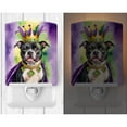 thumbnail image 2 of Staffordshire Bull Terrier King of Mardi Gras Ceramic Night Light 4 in x 6 in, 2 of 3