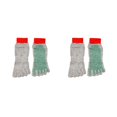 thumbnail image 2 of Maytalsory Stay Secure And Comfortable With 5 Toe Separation Socks For Barefoot Activities Gray green red bind 2Set, 2 of 6