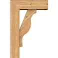 thumbnail image 3 of Ekena Millwork 7 1/2"W x 22"D x 34"H Funston Block Smooth Bracket w/ Offset Brace, Western Red Cedar, 3 of 25