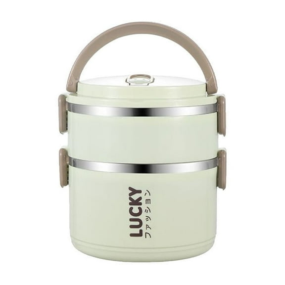 Lilixerw Stackable Bento Box Lunch Box,Large Capacity 3 Layers,Leakproof Microwave Safe Lunch Containers,Dividers