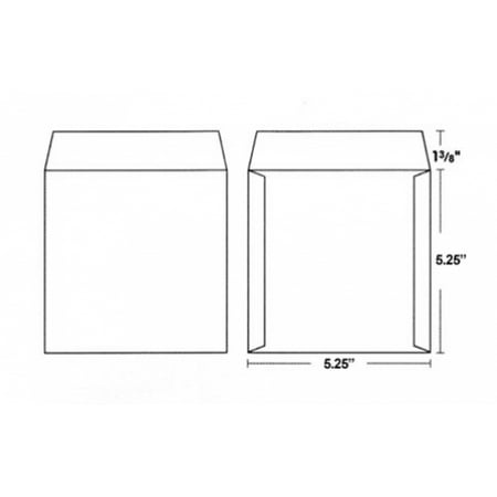 Dvd White Cardboard Mailers CheckOutStore 25 CD/DVD White Cardboard Mailers Self Seal Mailers with Flap (5.25 x 5.25) ()