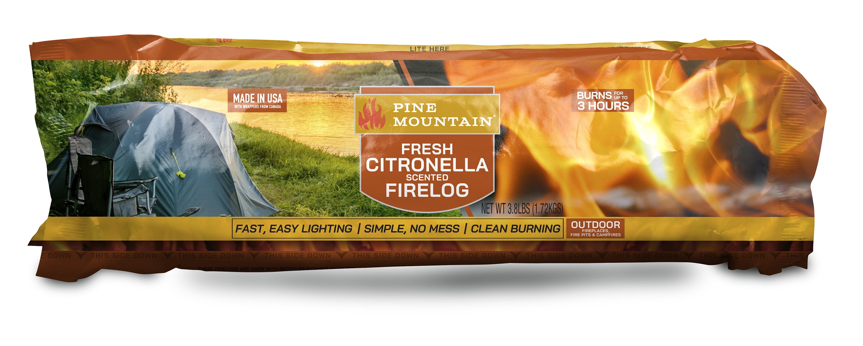 Pine Mountain Citronella Scented Firelog