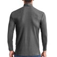 thumbnail image 2 of Patlollav Mens Solid Ribbed Slim Fit Knitted Pullover Turtleneck Sweater Base Shirts, 2 of 6