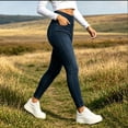 thumbnail image 6 of Qulqfy Petite Women's Jeans in Store Skinny Navy Stretchy High Waisted Denim Casual Jeans Womens Sweatpants XL, 6 of 6