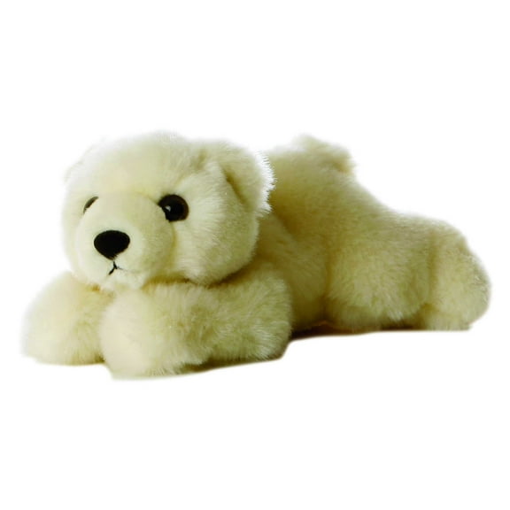 Aurora - Small White Mini Flopsie - 8" Lil' Slushy - Adorable Stuffed Animal