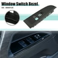 thumbnail image 2 of Reemplazo del bisel del interruptor de la ventana del automóvil Unique Bargains para GMC Sierra 1500 2004-2006 Negro, 2 of 8