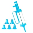 thumbnail image 1 of Biscuit Mold Kit 1 Set Cooking Easy Clean Useful Biscuit Maker DIY Cream Syringing Mold, 1 of 5