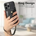 thumbnail image 6 of Phone Case for iPhone 14 Pro Max 6.7 inch Wallet Cover with Tempered Glass Screen Protector Slim Stand Credit Card Holder Cell iPhone14promax 5G i Phone14Max Plus iPhone14 ProMax Women Black, 6 of 13