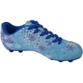 thumbnail image 2 of Vizari Frost Outdoor Firm Ground Soccer Cleats for Kids – Stylish and Comfortable Athletic Soccer Shoes for Boys and Girls - Blue/Purple, 8.5, 2 of 7