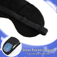 thumbnail image 3 of Lindo antifaz para dormir de felpa con los ojos vendados, máscaras para dormir de viaje, cubierta suave y divertida para los ojos para niños, niñas y adultos, 3 of 5
