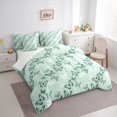 thumbnail image 3 of Manfei Green Butterfly Twin Bedding Sets 7-Piece for Teen, Garden Floral Flower Bedding Comforter Set, Modern Fashion Reversible Sheet Sets, Super Cozy Room Decor, 3 of 7