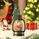 thumbnail image 5 of Farol Colgante Navideño Led Multicolor Transparente con Forma de Árbol de Navidad. Funciona con Pilas. Ideal para Decoración Navideña. 150 Ml | Plástico | 3 Pilas Lr44 | 12,5 X 8 X 6,5 Cm | 260 G | D, 5 of 6