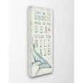 thumbnail image 2 of The Stupell Home Decor Collection Sunshine Sea Wild Air Whale Stretched Canvas Wall Art, 10 x 1.5 x 24, 2 of 5