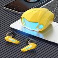 thumbnail image 2 of Auriculares inalámbricos de música compatibles con Bluetooth 5.2 Modos duales Auriculares portátiles para juegos Auriculares con luz de respiración JShteea Nuevo, 2 of 6