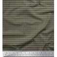 thumbnail image 1 of Soimoi Cotton Poplin Fabric Stripe Shirting Print Sewing Fabric Yard 56 Inch Wide, 1 of 1