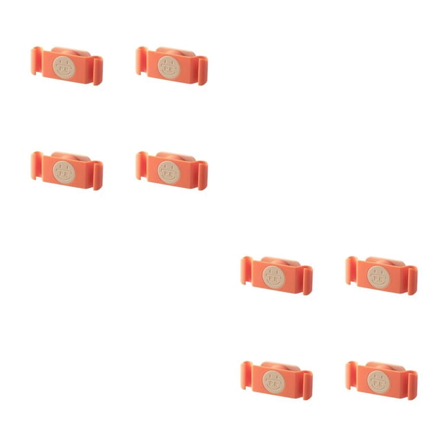 Injueey Paquete de 4 electrodomésticos de cocina para el hogar organizador de cables autoadhesivo para freidora de aire accesorio enrollador para Naranja 2piezas Injueey CBP485707