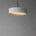 thumbnail image 5 of 25W 1 Led Pendant-10.75 Inches Tall And 16 Inches Wide-White/Gold Finish    -Traditional Installation Et2 Lighting E51013-Wtgld, 5 of 5
