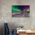 thumbnail image 3 of Epic Graffiti 'Northern Lights On The Arctic Ocean Shore 1' by Epic Portfolio, Giclee Canvas Wall Art, 40"x26", 3 of 8