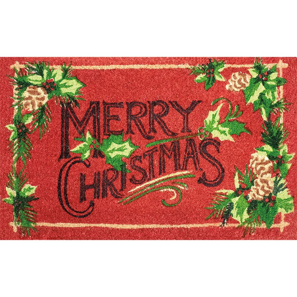 Winter Doormat Believe Doormat Seasonal Doormat Christmas Home Decor Doormat 