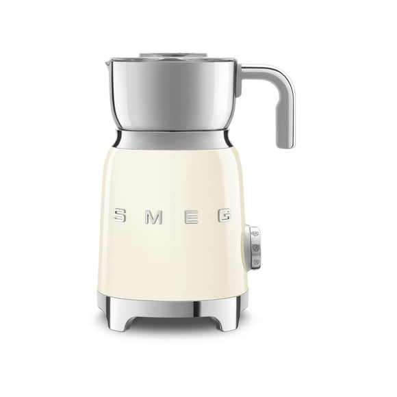 Espumador de leche Smeg estilo retro de los años 50 con 2 discos y 6 programas preestablecidos