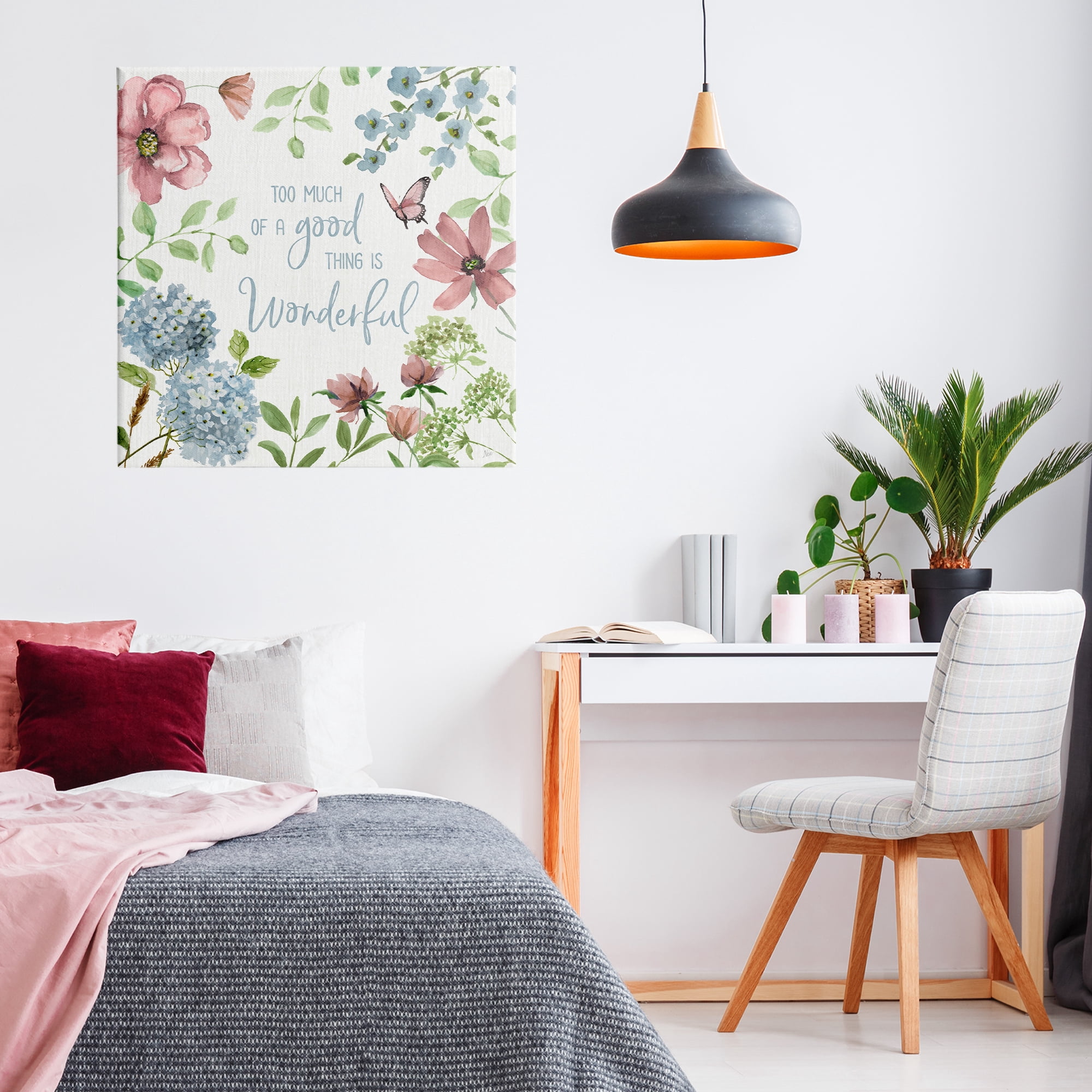 Stupell Industries Too Much Of A Good Thing Canvas Wall Art, design by Nan