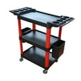 thumbnail image 4 of Rolling Trolley Detalling Tool Cart de herramientas de 3 niveles Cart de servicio de lavado Organizador práctico, Detalling Service Cart Tool, 4 of 8