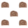 thumbnail image 2 of Guardoinrt Bonnet de Nuit en Coton Doux et Extensible pour la Perte de Cheveux Café 56-58cm 5Set, 2 of 6