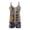 Abstract Floral, variant on ZAITUBLES Womens Summer Casual Sleeveless Rompers 2026 Loose Shorts Outfit Adjustable Spaghetti Strap Jumpsuits with Front Pockets, Fabric, Butterfly Floral Print, Size XL