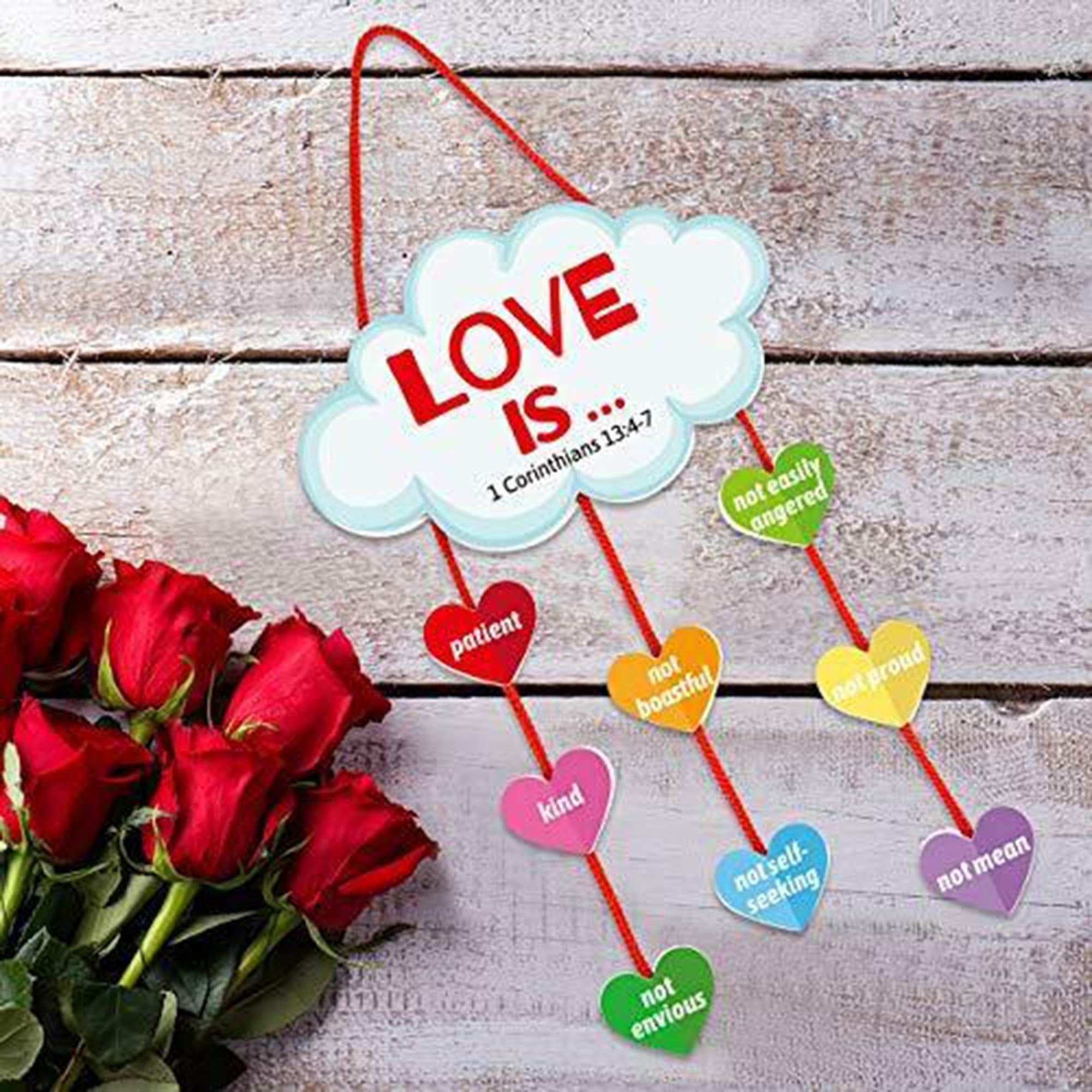 Valentine's Day Kids Craft: Pipe Cleaner Heart Flowers – Art Appeel