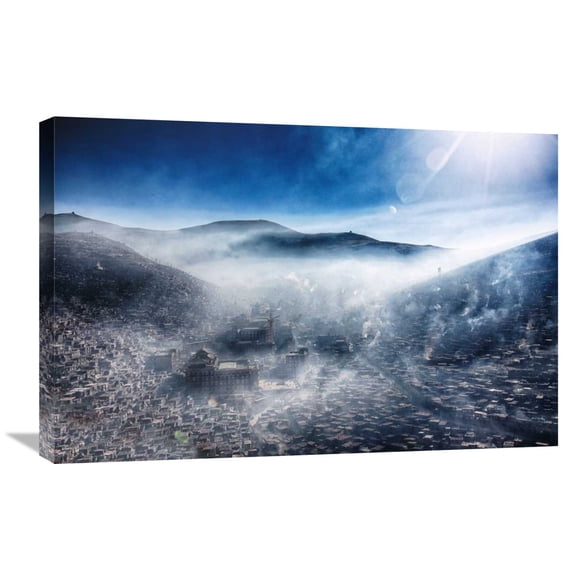 Global Gallery Markxing,'Good Morning, Loose' Stretched Canvas Artwork