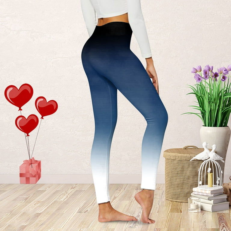 YUHAOTIN Women'S Yoga Pants Short Length Womens Leggings Valentine