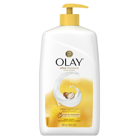 (2 pack) Olay Ultra Moisture Shea Butter Body Wash, 30 (Best Olay Body Wash)