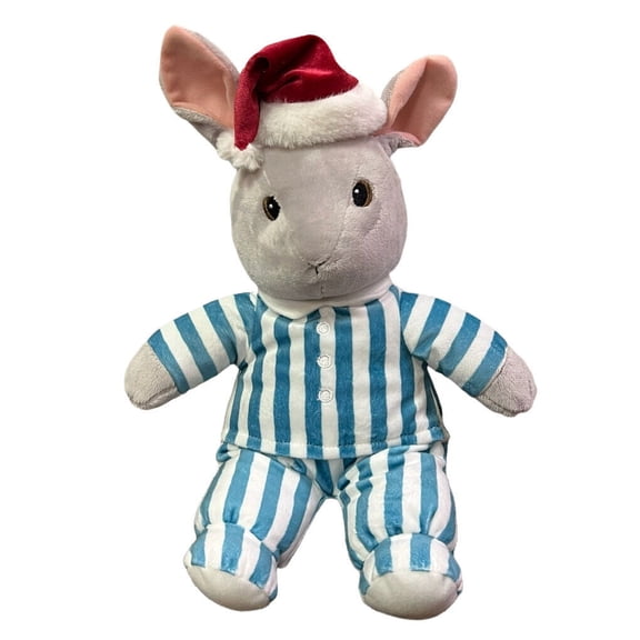Goodnight Moon Bunny Santa Christmas Holiday Hat 12” Plush Soft Rabbit NEW