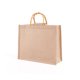 thumbnail image 1 of Bolso De Tela De Saco Bolso De Almacenamiento De Estilo Simple Bolso De Tela De Saco Beige Natural Bolso De Tela De Saco Recubierto Con Película Impermeable Con Artesanía Mango De Bambú Elegante Bolso Yuarrent HA028375-02, 1 of 5