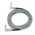 thumbnail image 4 of Cable de guitarra cable de amplificador de guitarra eléctrica de 635 mm de ángulo recto a ángulo recto de 1/4 " cable de instrumento para guitarra, 4 of 8