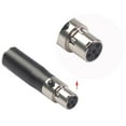 thumbnail image 5 of XLR Mini 3 Pin Male to 4 Pin Female Audio Adapter Plug Connector Hi-Fi signal converter Adapter for microphone speaker, 5 of 5