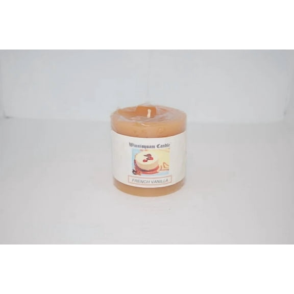 French Vanilla, 3" Pillar Candle, Winnisquam Candle