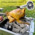 thumbnail image 2 of Multiple Fit Rotisserie Fork Accessory Fit Various Grills Ensures Even Cooking, 2 of 12
