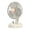 Color:White, variant on Mini Desk Fan Type C Powered Desktop Fan Powerful Strong Airflow Work Quiet Adjustment Portable Air Circulator