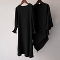 thumbnail image 7 of Girls Muslim Long Sleeve Dress Ramadan Abaya with Hijab Prayer Clothes Kaftan Dress Robe Size 3-12 Years, 7 of 7