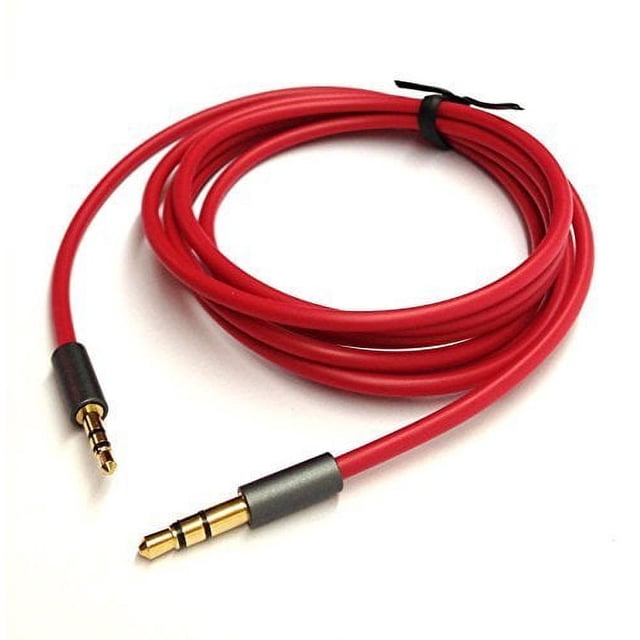 Cable de audio KetDirect de 3,5 mm macho a 2,5 mm macho y 1,5 m rojo