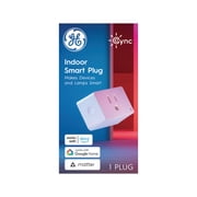 GE Cync Indoor Smart Plug, Works with Alexa and Google, Matter Compatible, 1 Pack