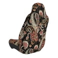 thumbnail image 2 of Daiia Paisley6 Printed Car Seat Cover - Waterproof & Sweatproof - Universal Fit, Machine Washable, Non-Slip - Seat Protector for Car, Truck, SUV, Van (1 Pack), 2 of 5