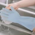 thumbnail image 4 of Oil Resistant Long Gloves Kitchen Dishwashing Gloves Ideal For Household Cleaning L Sized Comfortable 12 Pairs, 4 of 5