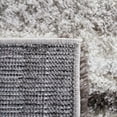 thumbnail image 6 of SAFAVIEH Berber Grayson Abstract Shag Area Rug, 2'3" x 8' Runner, Light Grey/Dark Grey, 6 of 8