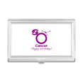 thumbnail image 1 of Constellation Fate Birthday Celebration Cancer Business Card Holder Case Pocket Box Wallet, 1 of 3