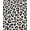 Black, Pattern 3, variant on ODIKA 6' x 9' Machine Washable Non-Slip Area Rug, Leopard Print Rosette High Traffic Rug, Brown, 322781